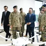 فیلڈ مارشل عاصم منیر کا پی او ایف واہ کا دورہ، جدید اسلحے کے تجربات کا مشاہدہ