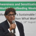 پاکستان میں صرف 20 فیصد بچوں کو پیدائش کے پہلے گھنٹے میں ماں کا دودھ میسر