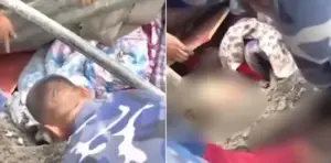نیپال: تین روز بعد 6 سالہ بچی سیلابی ملبے سے زندہ نکل آئی!