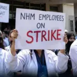 تنخواہوں میں نظرِ ثانی اور ملازمت کے تحفظ کا مطالبہ، جموں و کشمیر میں NHM ملازمین کی 72 گھنٹے ہڑتال شروع