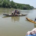 گاندربل کے کنگن میں لڑکے اور لڑکی نے پاور کنال میں چھلانگ لگا دی، تلاش شروع