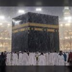مکہ مکرمہ اور ریاض میں موسلادھار بارش، مسجد الحرام میں طواف جاری
