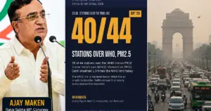 دہلی کی ہوا میں وقتی بہتری، پھر بھی 257 میں 167 دن پی ایم10 گزشتہ سال سے بدتر: اجے ماکن