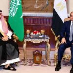 سعودی ولی عہد کا دورہ مصر، مصری صدر سے ملاقات میں بحیرۂ احمر میں محفوظ بحری آمدورفت پر زور