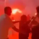 شادی کی تقریب میں دولہا کی مشین گن سے فائرنگ