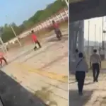 چلتی ٹرین سے درجنوں مسافر باہر کود گئے (ویڈیو وائرل)