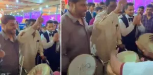 شادی میں باراتیوں کا مظاہرہ، دف بجا کر چیف الیکشن کمشنر سے استعفیٰ کا مطالبہ (ویڈیو)