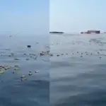 آبنائے ہرمز میں سمندر پر تیرتے آئی فونز اور مہنگے پرفیومز (ویڈیو وائرل)