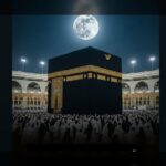 مکہ میں چاند خانہ کعبہ کے عین اوپر آنے کامسحورکن فلکیاتی نظارہ