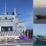 پاک بحریہ نے بحیرہ عرب میں کامیاب کارروائی کرتے ہوئے 96 ملین ڈالر مالیت کی منشیات برآمد کر لی