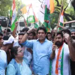 جنتر منتر پر احتجاج کی بحالی کے لیے یوتھ کانگریس کا مارچ، پولیس نے کارکنوں کو حراست میں لے لیا