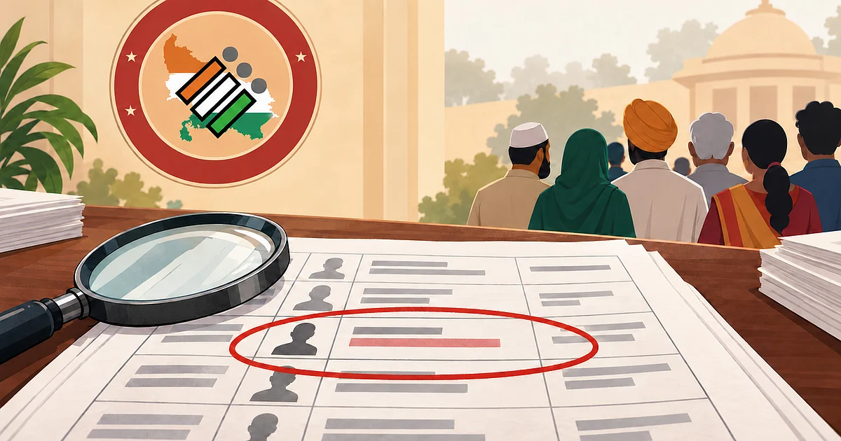 ووٹر لسٹ کی غلطی پر اقلیت کے حوالہ والی طنزیہ پوسٹ کا معاملہ، یوپی کے چیف الیکٹورل افسر نے مانگی معافی